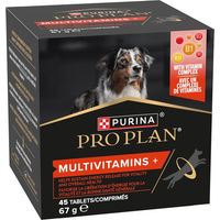 Produktbild von Purina Pro Plan Multivitamin Hund Tabletten Adult Haut und Fell Supplement 67 g