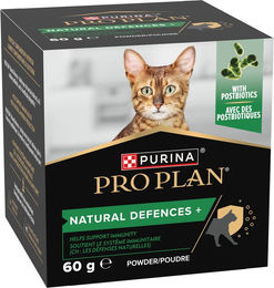 Purina Pro Plan Natural Defence Nahrungsergänzungsmittel für erwachsene Katzen zur Immunstärkung Pulver 60 g – Bild 1 von 13