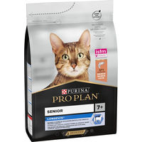 Produktbild von Purina Pro Plan Senior 7+ Longevis Katzenfutter mit Lachs ohne Farb- und Aromastoffe 3 x 3 kg - 3 kg