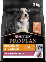 Purina Pro Plan Sensitive Skin Trockenfutter für mittelgroße und große Hunde Senior mit Lachs 3 kg - 2 x 3 kg – Bild 1 von 13
