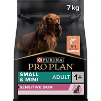Produktbild von Purina Pro Plan Sensitive Skin Trockenfutter Lachs für kleine Hunde Adult Glutenfrei 7 kg - 7 kg