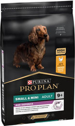 Produktbild von Purina Pro Plan Small & Mini Adult 9+ Age Defence Hundefutter Huhn für Senioren 7 kg - 7 kg