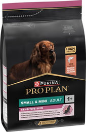 Purina Pro Plan Small & Mini Adult Sensitive Skin Hundefutter mit Lachs glutenfrei 3 kg - 3 kg – Bild 1 von 5