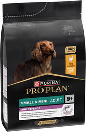 Purina Pro Plan Small & Mini Age Defence 9+ Senior Hundefutter Huhn Trockenfutter 3 kg - 3 kg – Bild 1 von 6
