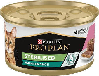 Purina Pro Plan Sterilised Adult Katzenfutter Paté Thunfisch und Lachs 24 x 85 g - 85 g – Bild 1 von 3