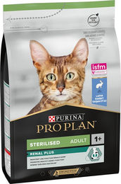 Purina Pro Plan Sterilised Adult Renal Plus Trockenfutter für Katzen mit Gewichtskontrolle und Nierensupport 3 kg - 3 kg – Bild 1 von 12