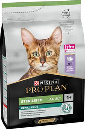 Purina Pro Plan Sterilised Adult Renal Plus Truthahn Katzenfutter 3 kg - 3 kg – Bild 1 von 13