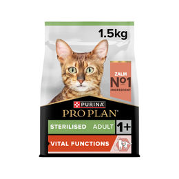 Purina Pro Plan Sterilised Katzenfutter Adult Lachs zur Gewichtskontrolle 10 kg – Bild 1 von 4