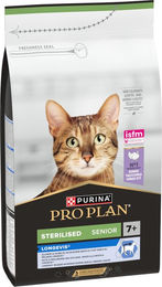 Produktbild von Purina Pro Plan Sterilised Senior 7+ Longevis Katzenfutter Truthahn zur Gewichtskontrolle 1,5 kg