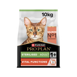 Purina Pro Plan Sterilisiert Katzenfutter Adult Lachs und Thunfisch 3 kg – Bild 1 von 7