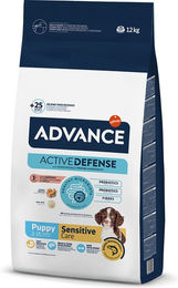 Produktbild von Purina Pro Plan Veterinary Advance Puppy Sensitive Trockenfutter mit Lachs für Welpen 12 kg - 12 kg