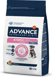 Produktbild von Purina Pro Plan Veterinary Atopic Mini Trockenfutter für Hunde Adult mit Fisch Hypoallergen 2 x 1,5 kg - 2 x 1,5 kg