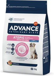 Produktbild von Purina Pro Plan Veterinary Diets Atopic Trockenfutter für Hunde mit Haut- und Fell-Unterstützung Hypoallergen 2 x 3 kg - 2 x 3 kg