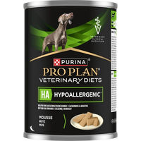 Produktbild von Purina Pro Plan Veterinary Diets Canine Hypoallergenic Mousse Nassfutter für Hunde aller Altersstufen 400g