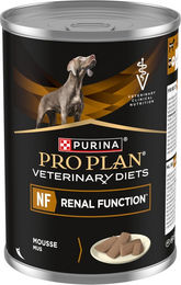 Produktbild von Purina Pro Plan Veterinary Diets Canine Mousse NF Renal Diätfutter für Hunde mit Nierenerkrankungen Senior 24 x 400 g