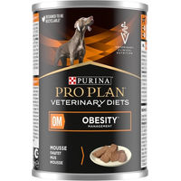 Produktbild von Purina Pro Plan Veterinary Diets Canine OM Obesity Management Mousse zur Gewichtsreduktion für Hunde 400 g