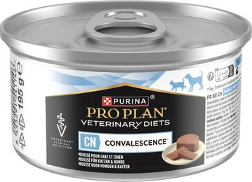 Produktbild von Purina Pro Plan Veterinary Diets CN Convalescence Mousse Aufbaufutter für Hunde und Katzen 48 x 195 g