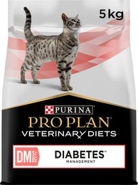Purina Pro Plan Veterinary Diets DM Diabetes Management Trockenfutter für erwachsene Katzen zur Gewichtskontrolle 5 kg - 5 kg – Bild 1 von 5