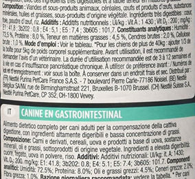 Purina Pro Plan Veterinary Diets EN Gastrointestinal Mousse Hund Adult 400 g - 400 g – Bild 1 von 4
