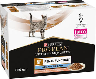 Purina Pro Plan Veterinary Diets Feline NF Renal Function Katzen Nassfutter Lachs Adult 10 x 85 g - 10 x 85 g – Bild 1 von 7