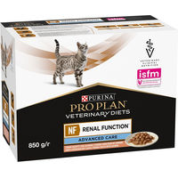 Produktbild von Purina Pro Plan Veterinary Diets Feline NF Renal Function Katzen Nassfutter Lachs Adult 10 x 85 g - 10 x 85 g