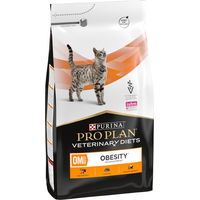 Produktbild von Purina Pro Plan Veterinary Diets Feline OM ST/OX Trockenfutter zur Gewichtsreduktion und Harnwegskontrolle für erwachsene Katzen 2 x 5 kg - 2 x 5 kg
