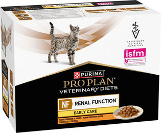 Purina Pro Plan Veterinary Diets NF Early Care Renal Function Katzen Nassfutter Huhn Adult 20 x 85 g - 10 x 85 g – Bild 1 von 9
