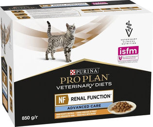 Purina Pro Plan Veterinary Diets NF Renal Function Advanced Care Katzen Nassfutter Huhn Adult 10 x 85g - 10 x 85 g – Bild 1 von 9