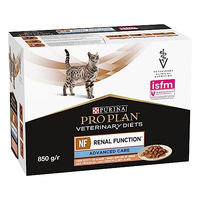 Produktbild von Purina Pro Plan Veterinary Diets NF Renal Function Advanced Care Katzen Nassfutter Lachs 4 x 85 g - 4 x 85 g