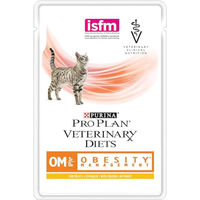 Produktbild von Purina Pro Plan Veterinary Diets OM Obesity Management Katzen Nassfutter Huhn Adult 10 x 85g zur Gewichtsreduktion - 10 x 85 g