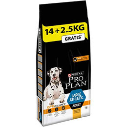 Purina Pro Plan Veterinary Large Athletic Adult Hundetrockenfutter mit Huhn zur Zahnpflege und Gelenkunterstützung 16,5 kg Beutel - 16,5 kg – Bild 1 von 4