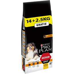 Produktbild von Purina Pro Plan Veterinary Medium Adult Hundetrockenfutter mit Huhn zur Zahnpflege, Gelenk- und Hautunterstützung - 16,5 kg