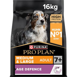 Purina Pro Plan Veterinary Medium & Large Adult 7+ Age Defence Hundefutter Trockenfutter mit Huhn 16 kg – Bild 1 von 1