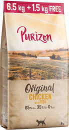 Produktbild von Purizon Adult Hundefutter Getreidefrei mit Huhn und Fisch 8 kg