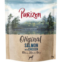 Produktbild von Purizon Adult Hundefutter Lachs und Huhn getreidefrei 4 x 1 kg