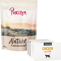 Purizon Cat Sterilised Huhn & Fisch Original Daily Katzenfutter 2 x 2 kg – Bild 1 von 1