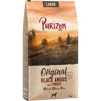 Produktbild von Purizon Classic Large Adult Hundefutter Black Angus Rind mit Truthahn getreidefrei 2 x 12 kg - 2 x 12 kg