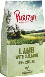 Produktbild von Purizon Classic Trockenfutter Adult Lamm mit Lachs Getreidefrei mit hohem Fleischanteil 2 x 12 kg - 2 x 12 kg