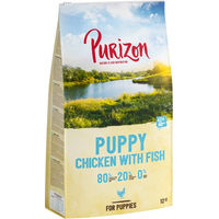 Produktbild von Purizon Classic Welpen Trockenfutter Huhn mit Fisch Getreidefrei mit hohem Fleischanteil 2 x 12 kg - 2 x 12 kg