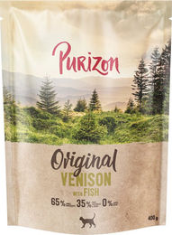 Produktbild von Purizon Hundefutter Hirsch mit Hering und Geflügel getreidefrei 400 g