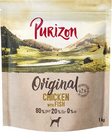 Produktbild von Purizon Hundefutter Huhn mit Fisch Adult getreidefrei mit hohem Fleischanteil 1 kg - 1 kg