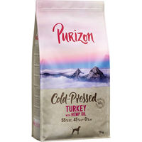 Produktbild von Purizon Hundefutter Kaltgepresst Pute mit Hanföl Getreidefrei 2 x 12 kg - 2 x 12 kg