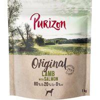 Produktbild von Purizon Hundefutter Lamm mit Lachs Adult getreidefrei mit hohem Fleischanteil 1 kg - 1 kg