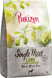Produktbild von Purizon Hundefutter Lamm Monoprotein Getreidefrei Sensitive Adult 1 kg - 1 kg