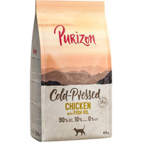 Produktbild von Purizon Hundetrockenfutter Kaltgepresst Huhn Monoprotein Getreidefrei 400g - 400 g