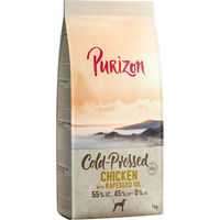 Produktbild von Purizon Kaltgepresstes Hundefutter Huhn mit Rapsöl Getreidefrei 1 kg - 1 kg