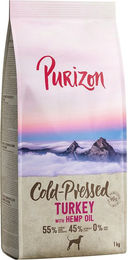 Produktbild von Purizon Kaltgepresstes Hundefutter Pute und Forelle Getreidefrei 1 kg - 1 kg