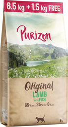 Purizon Katzenfutter Adult Getreidefrei mit Lamm und Fisch 8 kg – Bild 1 von 1