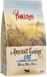 Produktbild von Purizon Katzenfutter Adult Kabeljau mit hohem Fleischanteil 2,5 kg - 2,5 kg
