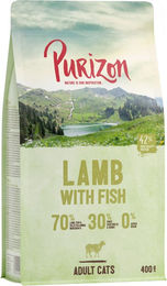 Purizon Katzenfutter Adult Lamm mit Hering und Fisch getreidefrei 400 g - 2 x 400 g – Bild 1 von 1